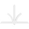 Ekena Millwork Redmond Architectural Grade PVC Gable Bracket, 72"W x 48"H x 4"D x 4"F, 16/12 Pitch GBP072X48X0404RED00 - alternate 4